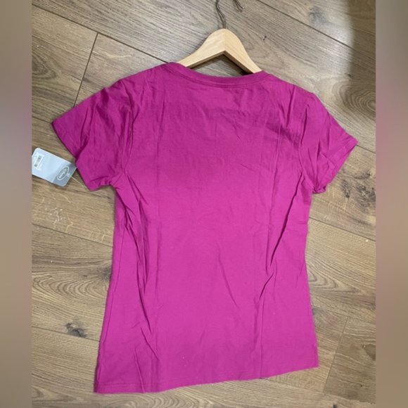 BNWT Disney Store Villains “Evil Never Looked So Logo” T-Shirt Sparkly Purple L - Picture 7 of 7